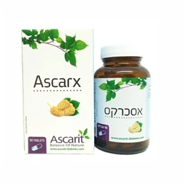 אסכרקס לאיזון הסוכר בדם (270 טבליות) | Ascarit | חי פארם