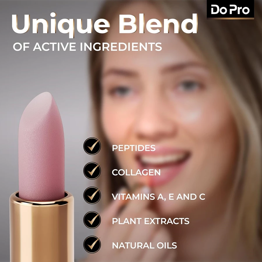 מקל שמנמן לשפתיים Lip Lift Stick Boost-In עם חומצה היאלורונית קולגן ויטמין C ו-E 4 גר | Do Pro