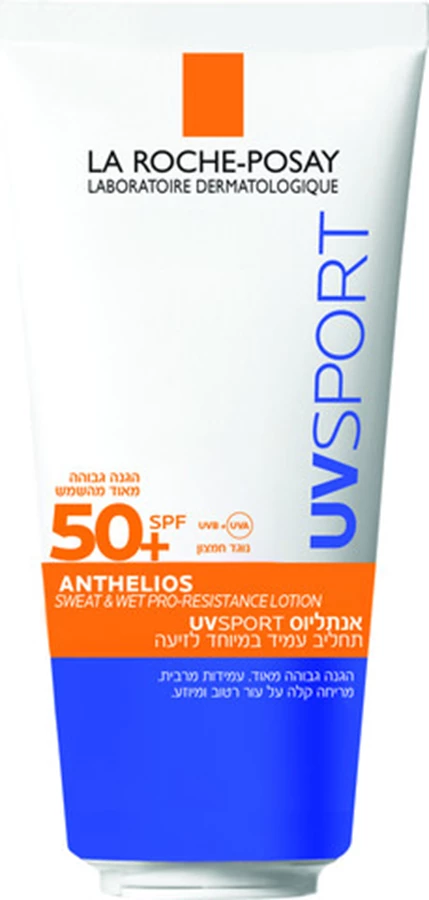 אנתליוס תחליב להגנה מהשמש עמיד לזיעה SPF50+ 200 מ