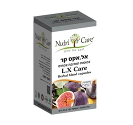 אל.אקס קר, 60 כמוסות, נוטריקר חי פארם - בית מרקחת אונליין