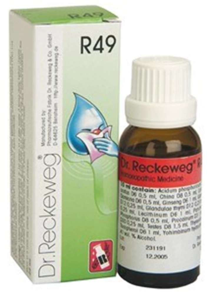 תרסיס R49 למקרים של נזלת וסינוסיטיס, 22 מ''ל, Dr.Reckeweg