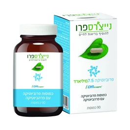 פרוביוטיקה 7.5, 90 כמוסות, נייצ'רס פרו חי פארם - בית מרקחת אונליין