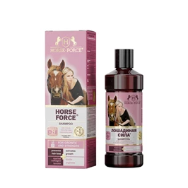 שמפו לשיער צבוע ופגום עם לנולין וביוטין | Horse Force | חי פארם