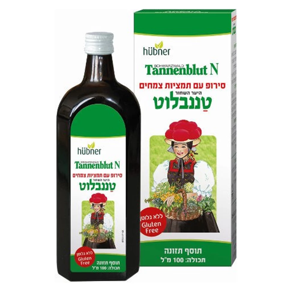 סירופ עם תמציות צמחים 100 מ