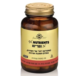 N.נוטריינט, 30 כמוסות, סולגאר חי פארם - בית מרקחת אונליין