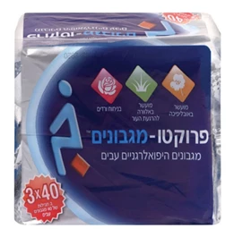 מגבוני פרוקטו, אריזת שלישייה 120 יח', נוברטיס חי פארם - בית מרקחת אונליין
