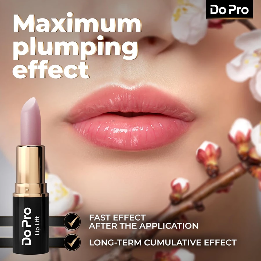 מקל שמנמן לשפתיים Lip Lift Stick Boost-In עם חומצה היאלורונית קולגן ויטמין C ו-E 4 גר | Do Pro