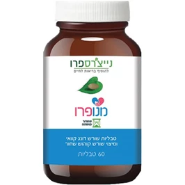 מנופרו, 60 כמוסות, נייצ'רס פרו חי פארם - בית מרקחת אונליין
