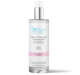 The organic pharmacy - חלב ניקוי ורדים וקמומיל 100 מ"ל חי פארם - בית מרקחת אונליין
