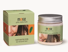 מסיכת פוליגונום לשיער, 350 מ"ל, מורז חי פארם - בית מרקחת אונליין