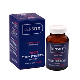 דנסיטי סידן אמורפי, 60 קפליות, Density חי פארם - בית מרקחת אונליין