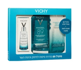 מארז מינרל 89 + מסכת לחות מתנה, וישי חי פארם - בית מרקחת אונליין